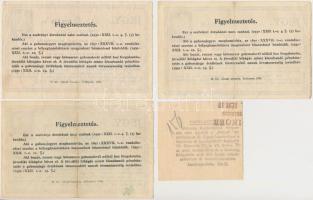 Budapest 1930. 30f "Szelvény 10kg búza, rozs vagy kétszereséről szóló gabonajegyhez" (2x) ...