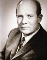 cca 1965 Pécsi Sándor (1922-1972) színművészről készült 4 db vintage negatív felvétel, 9x6 cm és 1 d...