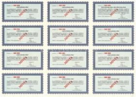 Miskolc 1990. "A DIMAG Diósgyőri Metallurgiai és Alakítástechnikai Gyárak Rt." "MINTA...