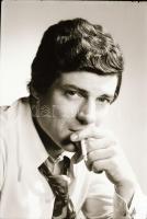 cca 1969 Sztankay István (1936-2014) színművészről készült 4 db vintage negatív felvétel, 9x6 cm