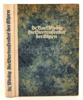 Blodig, Karl: Die Viertausender der Alpen. München, 1923, Bergverlag Rudolf Rother. Fekete-fehér képmellékletekkel. Félvászon kötésben, jó állapotban.