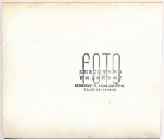 cca 1935 Leichtner Erzsébet vintage fotója Szentpál Olga gyermek tánccsoportjának tagjairól, pecsétt...