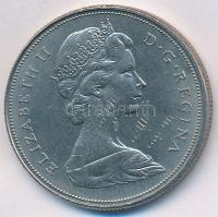 Kanada 1968. 1$ Ni II. Erzsébet T:2 k., kis ph. Canada 1968. 1 Dollar Ni Elisabeth II C:XF scratch, small edge error Krause KM#76.1