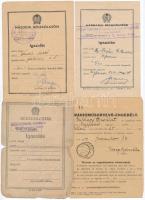 1950-1956. 10db-os vegyes magyar "Békekölcsön igazolás", "Biztosítási kötvény", és "SZÖVOSZ részjegy" tétel T:II,III