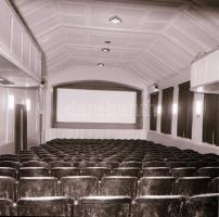 1973 Budapest, Otthon mozi kívül-belül, 6 db szabadon felhasználható negatív, 6x7 cm