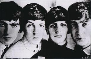 cca 1966 Beatles együttes, Fekete György (1904-1990) budapesti fényképész hagyatékában fellelt 3 db ...