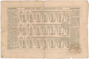 Budapest 1888. "Magyarországi Jószív-Egyesület" sorsjegykölcsön 2Ft-ról, szárazpecséttel, ...