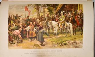 A magyar nemzet története I-X. kötet. A II. kötet hiányzik, csak kilenc kötet. Szerk. Szilágyi Sándo...