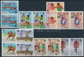 OLYMPHILEX bélyegkiállítás 85 sor párokban, OLYMPHILEX Stamp Exhibition 85 set on pairs