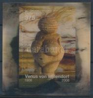Venus of Willendorf three-dimensional self-adhesive block, Willendorfi Vénusz 3 dimenziós öntapadós blokk