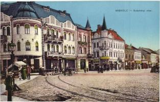 Miskolc, Széchényi utca, kiadja Grünwald Ignác