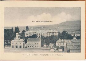 cca 1900 Eperjes 16 képet tartalmazó leporelló, benne kaszárnya, zsinagóga, kávéház / cca 1900 Eperj...