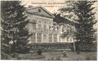 Fehértemplom, Ung. Weisskirchen, Bela Crkva; Tiszti kaszinó / Stabsgebäude No. I. / military officers casino (EK)