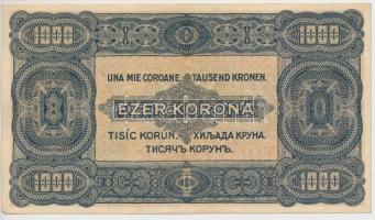 1923. 1000K "8 FILLÉR - NYOLC FILLÉR" felülnyomással T:III
Adamo K37B