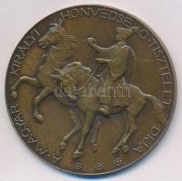 ~1930-1940. A Magyar Királyi Honvédség Tisztelet Díja Br emlékérem (45mm) T:2 ~1930-1940. Hungarian Royal Armys Honorary Award Br commemorative medal (45mm) C:XF
