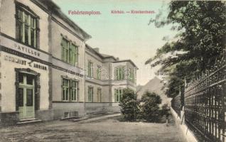 Fehértemplom, Ung. Weisskirchen, Bela Crkva; Kórház, Schmidt C. Adrián pavilon / hospital