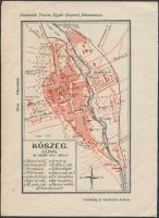 cca 1910 3 db régi térkép vegyes méretben max 19x24 cm