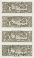 Brazília 1964. 5C (4x) sorszámkövetők T:I
Brazil 1964. 5 Cruzeiros (4x) sequential serials C:UNC