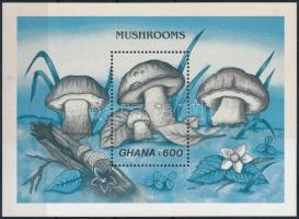 Mushroom block colour-proof, Gombák blokk színváltozat