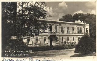 1930 Tarcsafürdő, Bad Tatzmannsdorf; Batthyány szálloda / hotel, photo (EK)