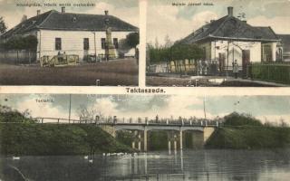 Taktaszada, Községháza, Hősök emlékoszlopa, Molnár József háza, Takta-híd (EK)