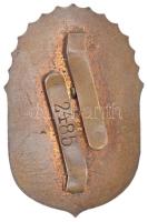 1920. "Vitézi Jelvény" zománcozott Br jelvény, hátlapon ferde kitűzőpántokkal, "JEROU...