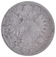 Ausztria 1889. 1Fl Ag Ferenc József T:3  Austria 1889. 1 Florin Ag Franz Joseph C:F Krause KM#2222