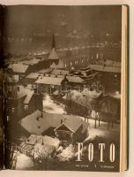 1954-1956 Fotó folyóirat I-III évfolyamok, majd nem teljes. 1954. I. évfolyam, 2.,3.,4. számok., II....