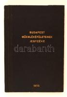 Budapest Műemlékeinek Jegyzéke. Budapest városképi és műemléki vizsgálata. Készítették Pogány Frigyes, dr. Borsos Béla, Horler MIklós, Komárik Dénes, Horváth Sándor. Budapest, 1955, Budapesti Városépítési Tervező Vállalat. II. javított kiadás. Félvászon kötés.  Budapest műemlékeinek jegyzéke, 1955-ös összeállítás, kerületekre lebontva, utca nevek szerint, helyrajzi számokkal, műemléki besorolásokkal, megjegyzésekkel, műemlékekről szóló bevezetővel, utcanév változásokról szóló mutatóval, és számszerű kimutatással.