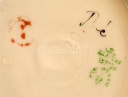 Hollóházi libás fiú, kézzel festett, jelzett, hibátlan, m: 22,5 cm