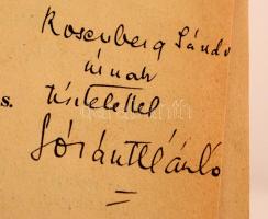 Loránth László: Tettének oka ismeretlen. Budapest, , Művészbarátok Clubja. III. kiadás. Kiadói folto...