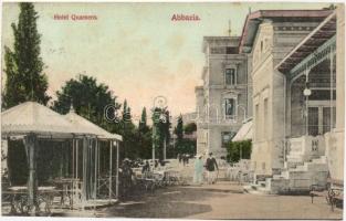 Abbazia, Hotel Quarnero, kiadja Divald Károly / hotel (EK)