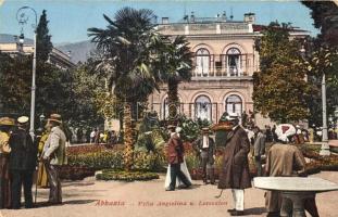 Abbazia, Villa Angiolina, olvasószalon, kiadja Philipp Rubel / villa, salon (kopott sarkak / worn corners)