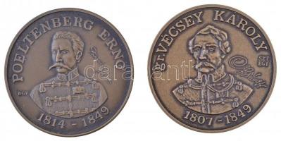 Bognár György (1944-) 1986-1999. "MÉE Gyöngyösi Csoport - Aradi Vértanúk" Br emlékérem sze...