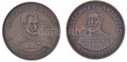 Bognár György (1944-) 1986-1999. "MÉE Gyöngyösi Csoport - Aradi Vértanúk" Br emlékérem sze...