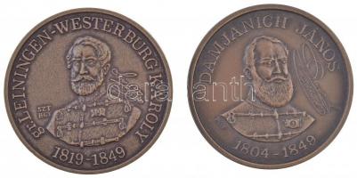 Bognár György (1944-) 1986-1999. "MÉE Gyöngyösi Csoport - Aradi Vértanúk" Br emlékérem sze...