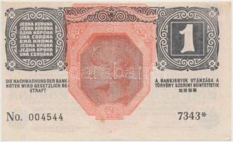 1916. 1K sorozatszám után csillag T:I,I-