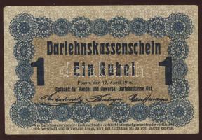 Német Birodalom/Császárság/német megszállás Oroszországban 1916. 1R T:II