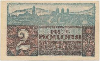 Pécs 1920. 2K pénztárjegy T:III