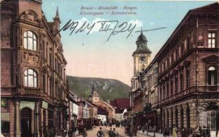 Brassó, Kronstadt, Brasov; Kolostor utca, bútorcsarnok / street, furniture shop (kopott sarkak / worn corners)