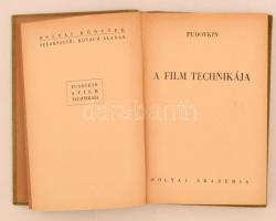 Pudovkin: A film technikája. Fordították: Dr. Székely György, és Jenei Imre. Budapest, 1944, Bolyai ...