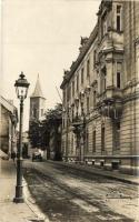 1927 Pécs, Kardos Kálmán utca, automobil, Szent István Társ. eredeti fénykép, photo