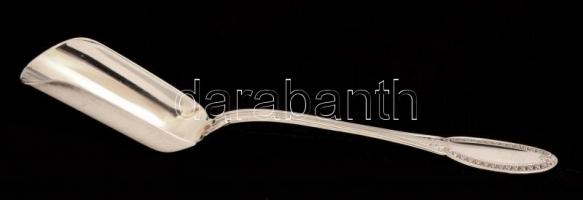 Ezüst(Ag) 2 db fűszerkanál, jelzett, h: 11,5 cm, nettó: 27,8 g