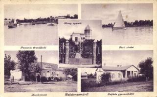 Zamárdi, Balatonzamárdi; Bazsó penzió, Eörssy nyaraló, Stefánia gyermeküdülő