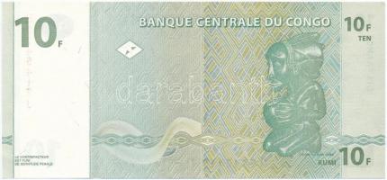 Kongói Demokratikus Köztársaság 1997. 10F T:I
Congo Democratic Republic 1997. 10 Francs C:UNC
Krau...
