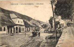 Gölnicbánya, Gelnica, Göllnitz; utcakép / street