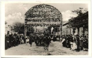 1938 Párkány, Stúrovo; bevonulás / entry of the Hungarian troops