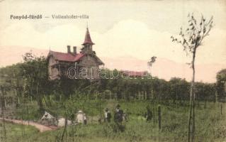 Fonyód-fürdő, Vollenhofer villa