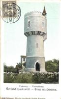 Komárom, Komárno; Víztorony, kiadja Schönwald Tivadar / water tower, TCV card