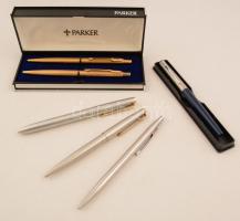 Parker tollak (6 db), kettő betét nélkül, egy színes